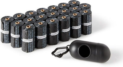 Ultimate Dog Waste Bags with Dispenser & Leash Clip - 300 Unscented Bags (20 Packs of 15)