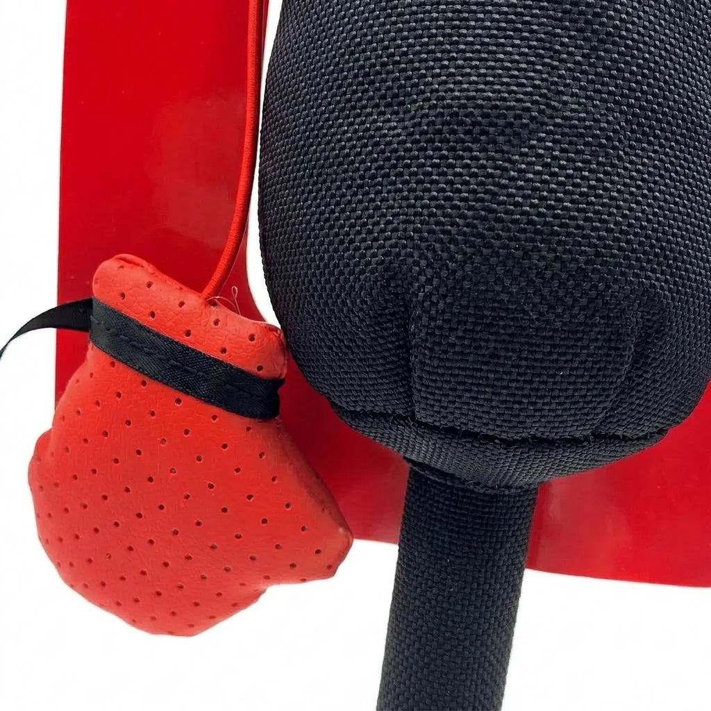 Cartoon Cat Punching Bag Toy with Suction Cup & Boxing Gloves - Fun Indoor Play for Kittens and Cats!